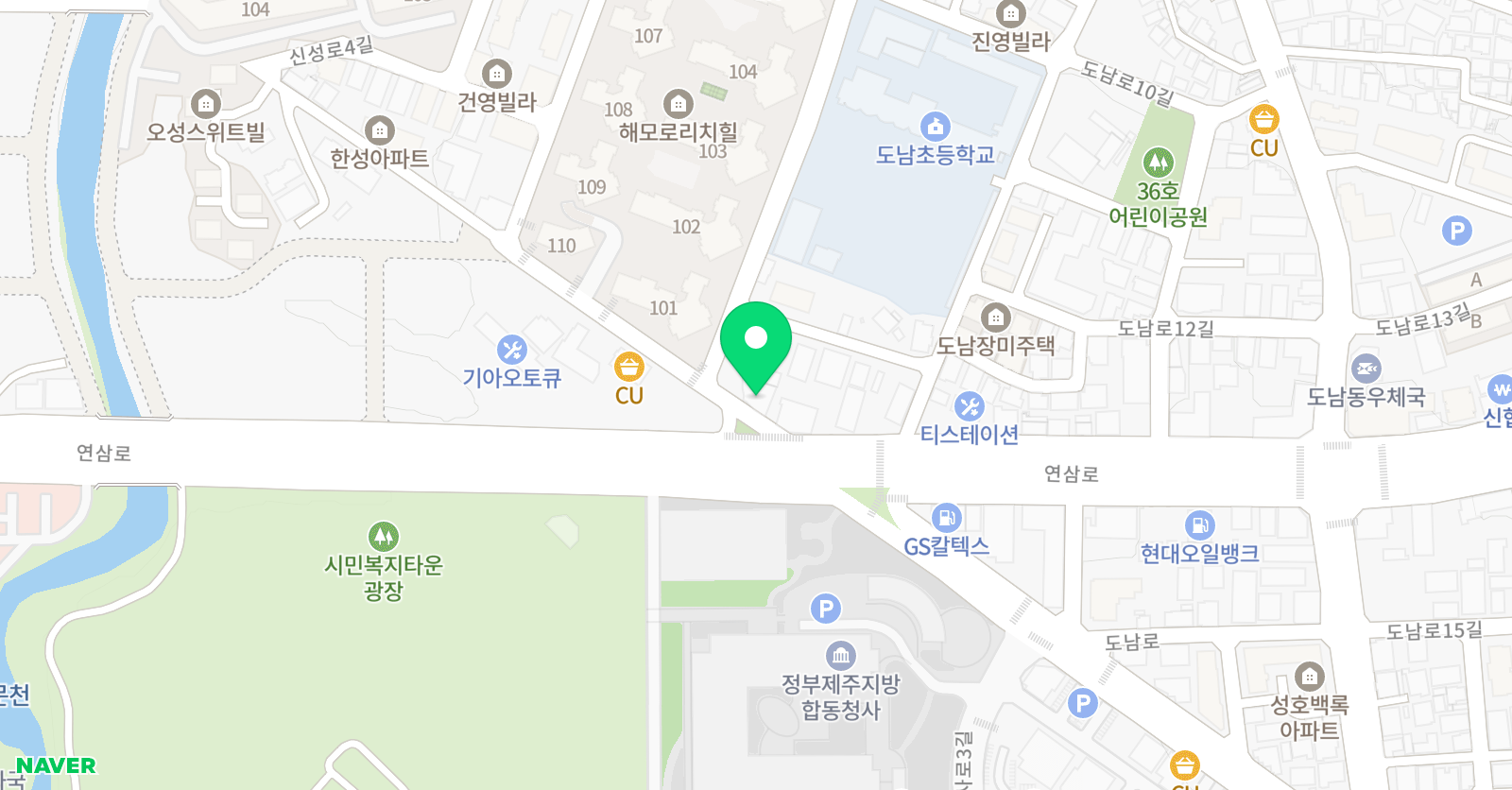 비상잉글리시아이 매쓰토리 수학 도남학원 위치