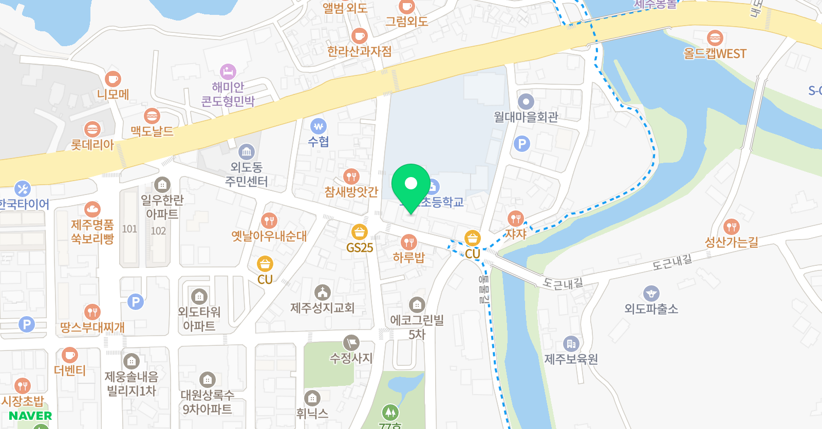 수아쌤 학원 위치