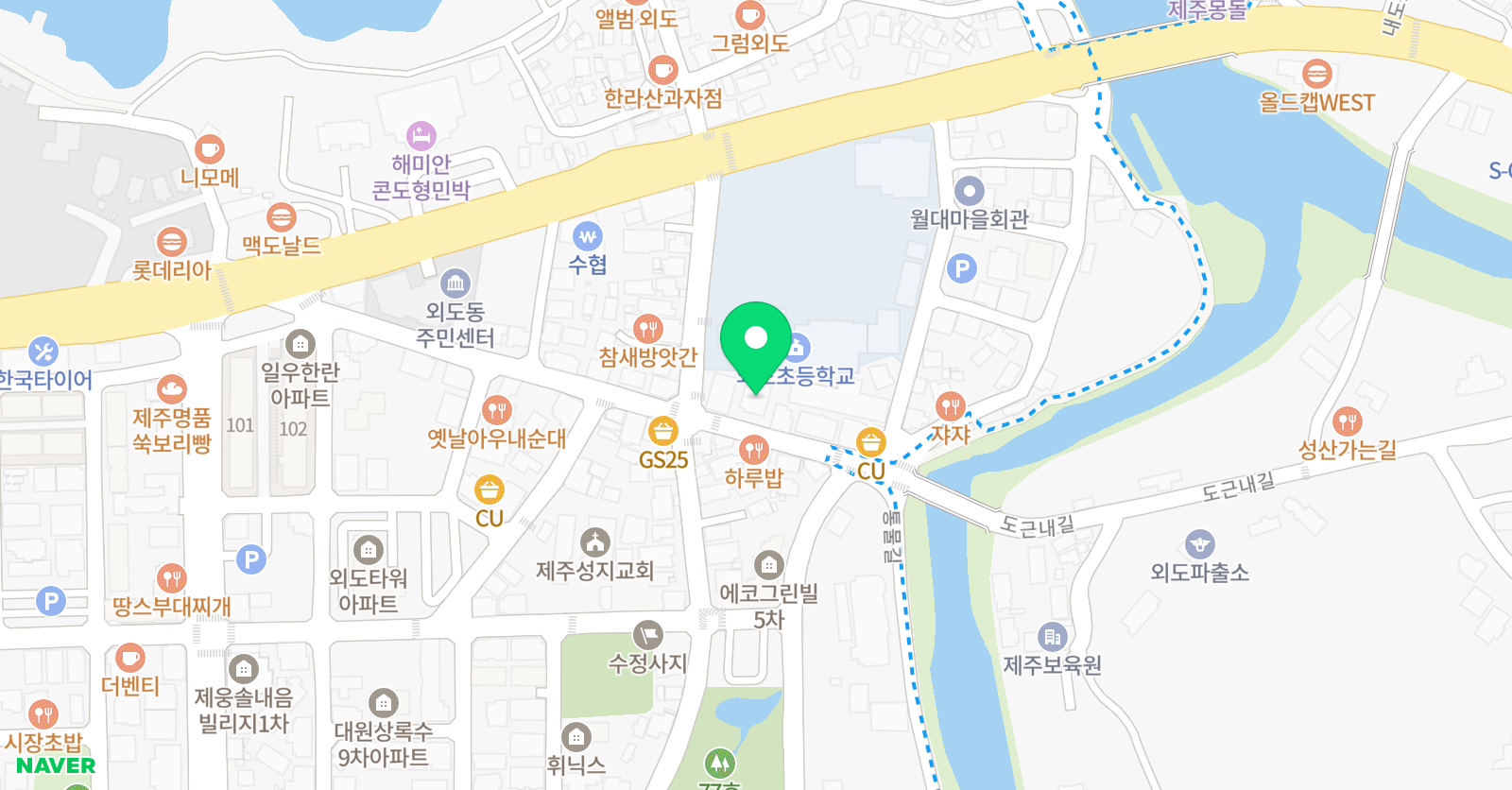 파머스 영어 외도캠퍼스 위치