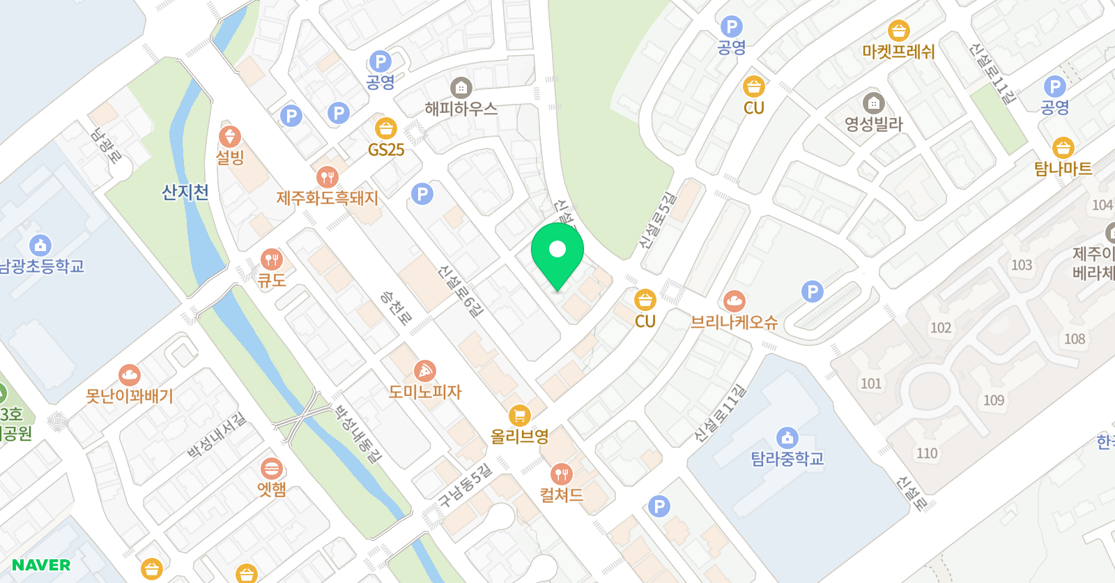 한우리 독서토론논술 남광초 베라체 홈교실 위치