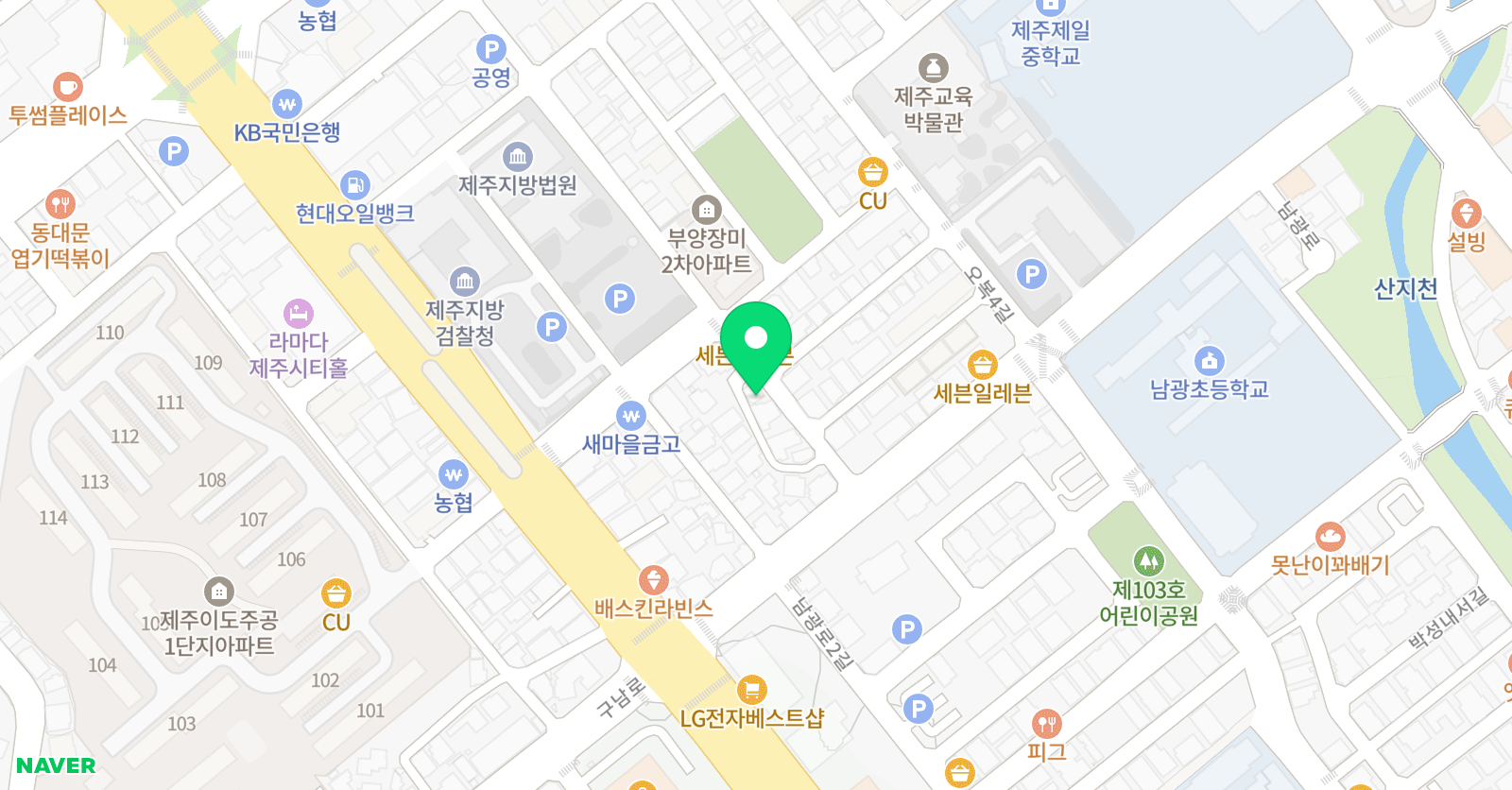 EI 수학교습소 위치