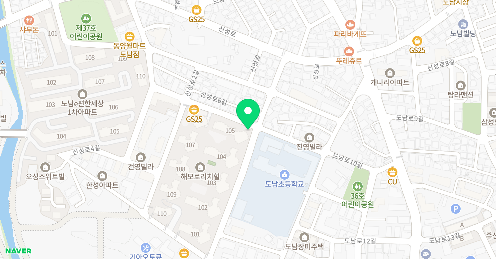 칸타타 음악학원 위치