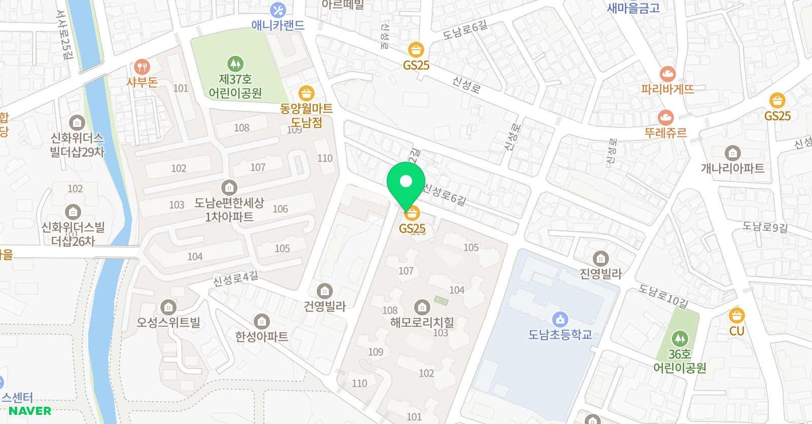 피아노숲 위치
