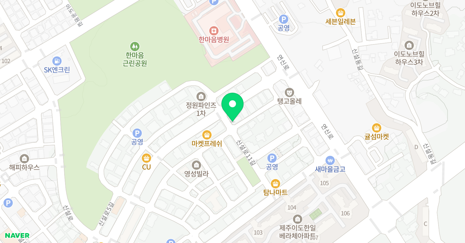 와우리딩 영어공부방 위치