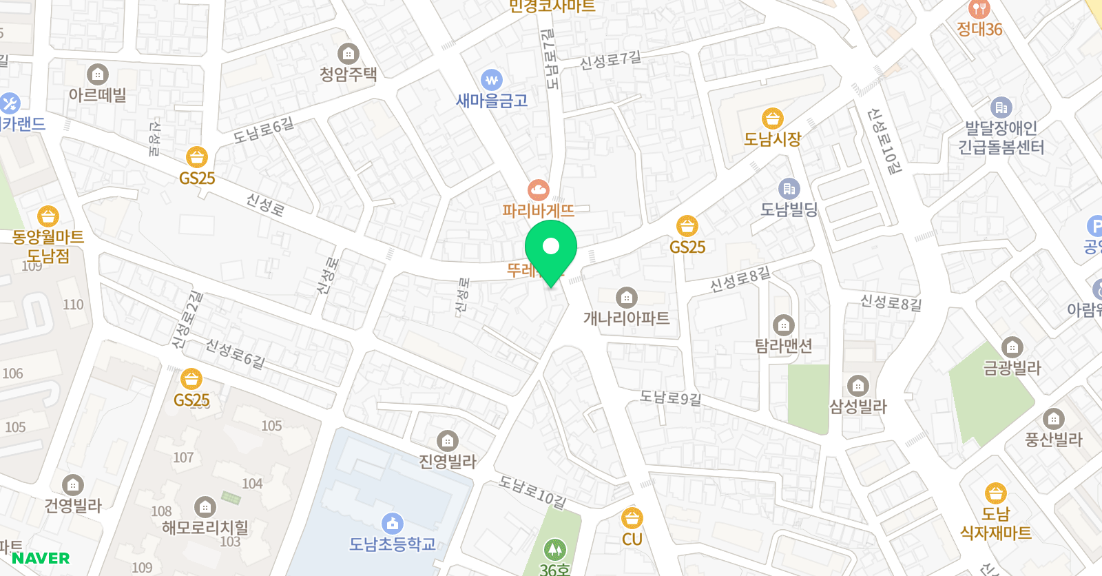 도남 피아노학원 위치