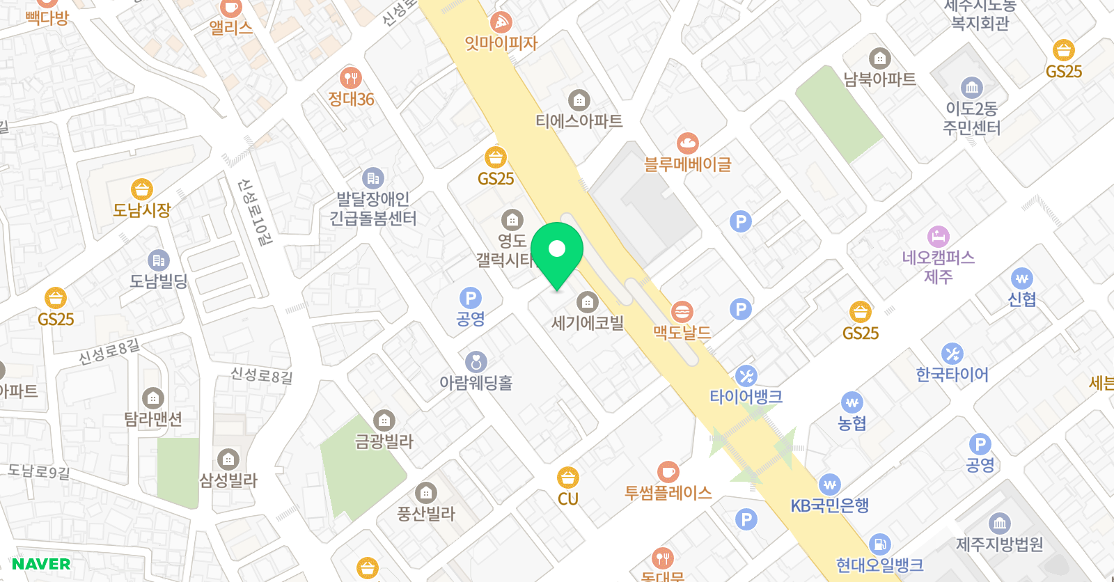 영어마루 어학원 위치