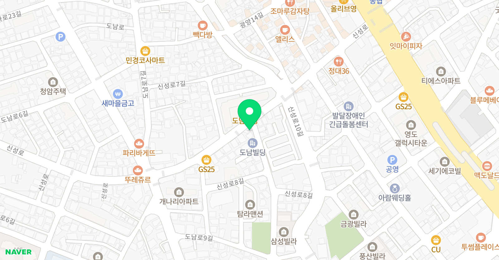 도남 바둑교습소 위치