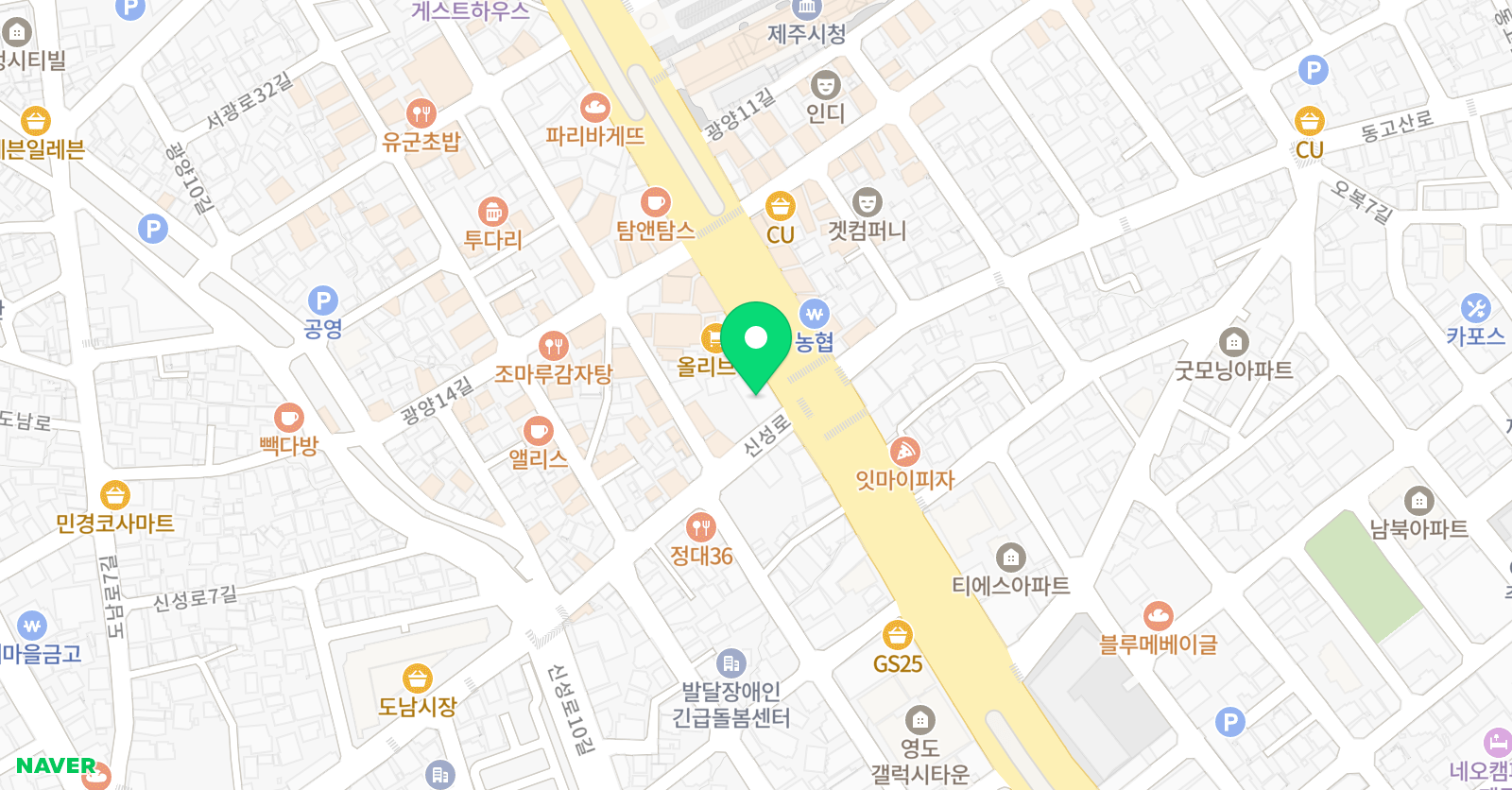 디파인 미술학원 위치