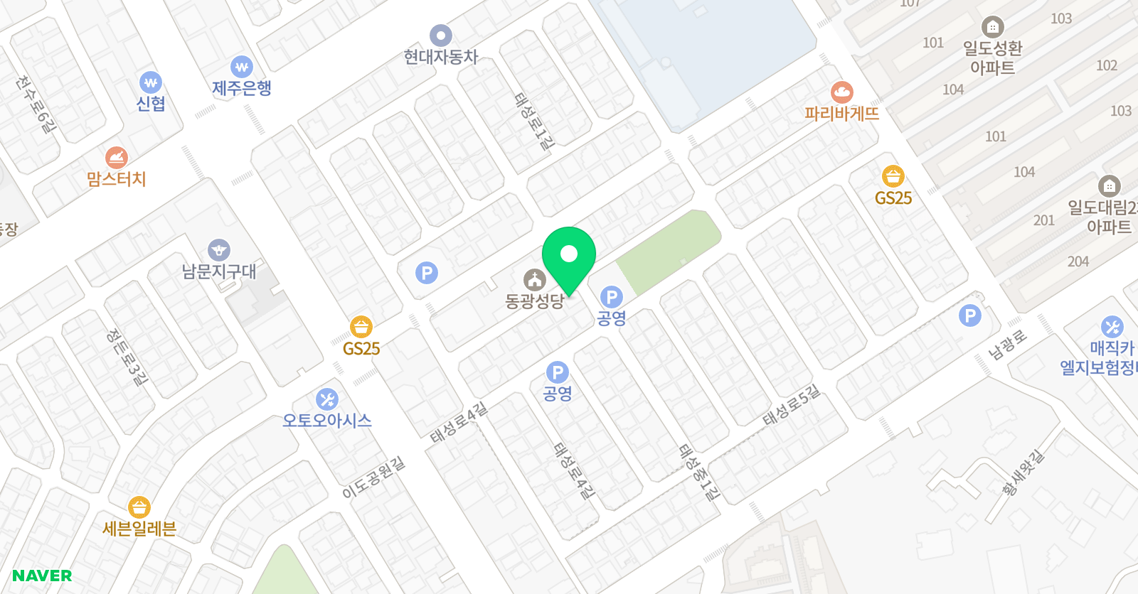 수학톡톡 교습소 위치