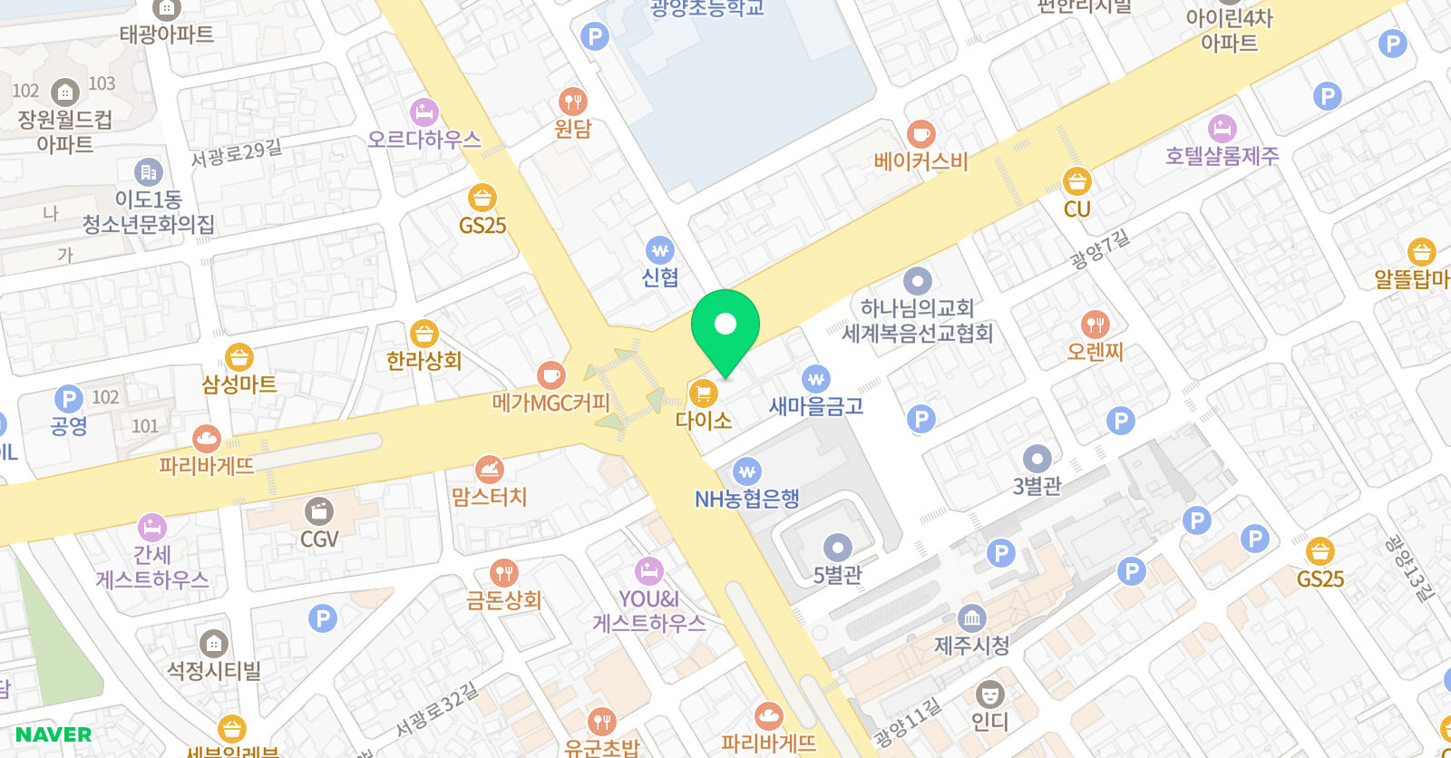 관훈K미술학원 위치
