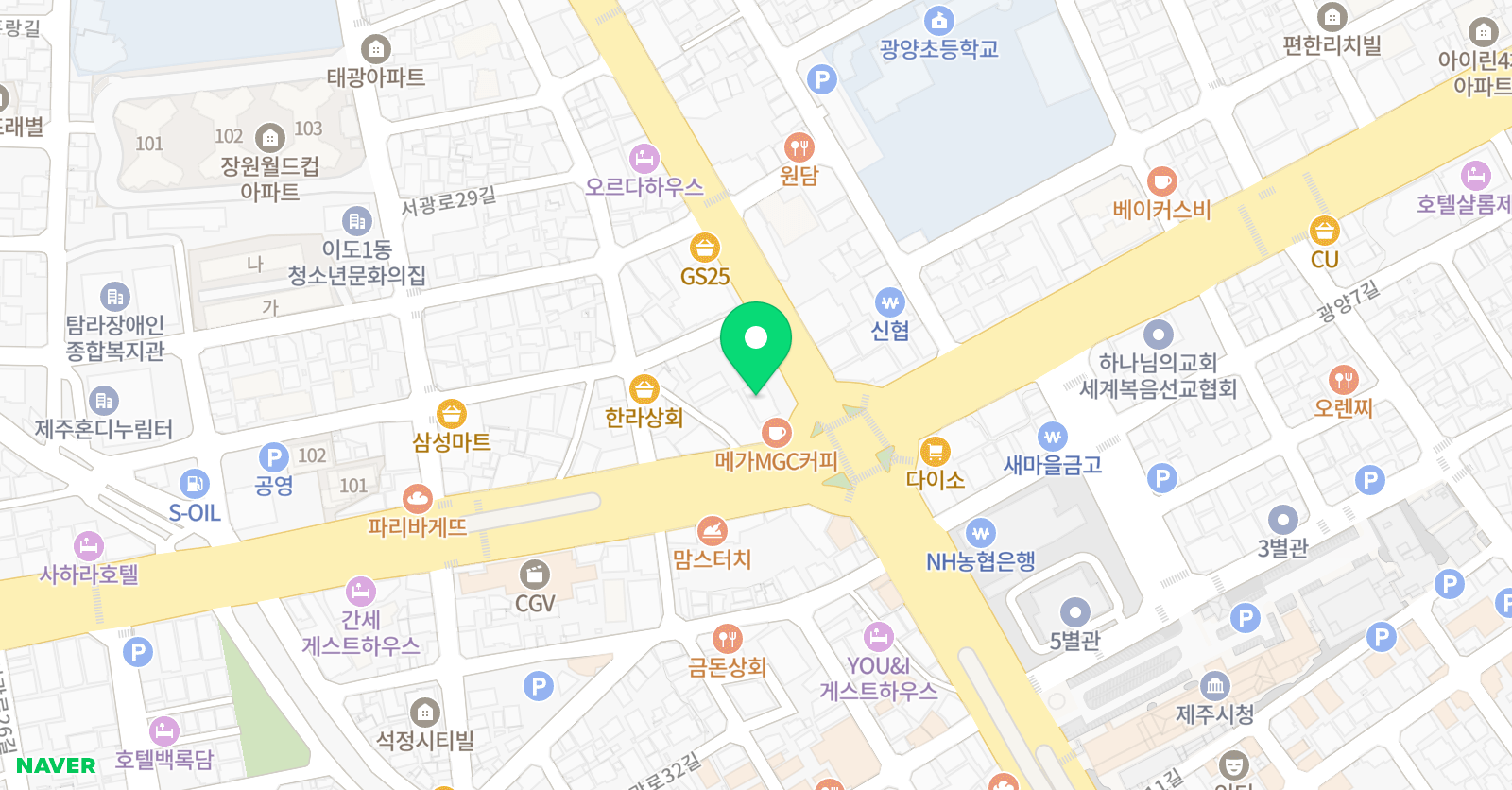 탐탐 뮤직스쿨 위치