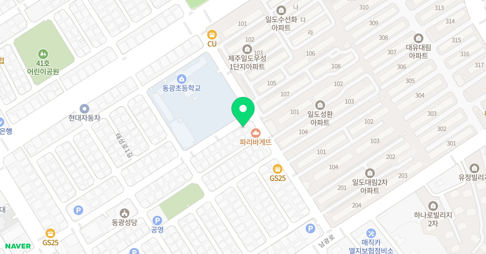 SSM 수학교습소 위치