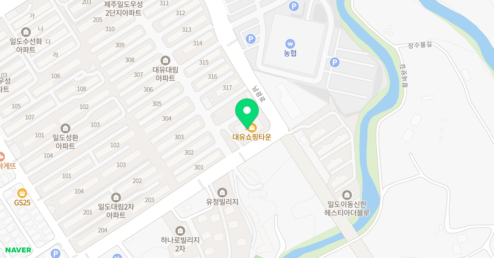 제이풀 1호점 위치