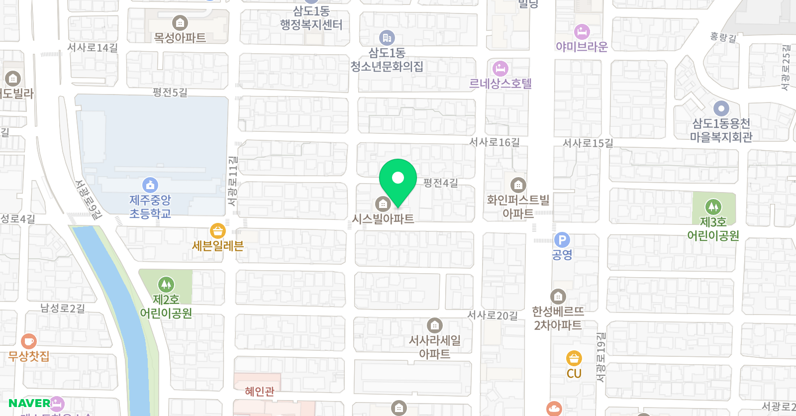 레오쌤 수학 영어 위치