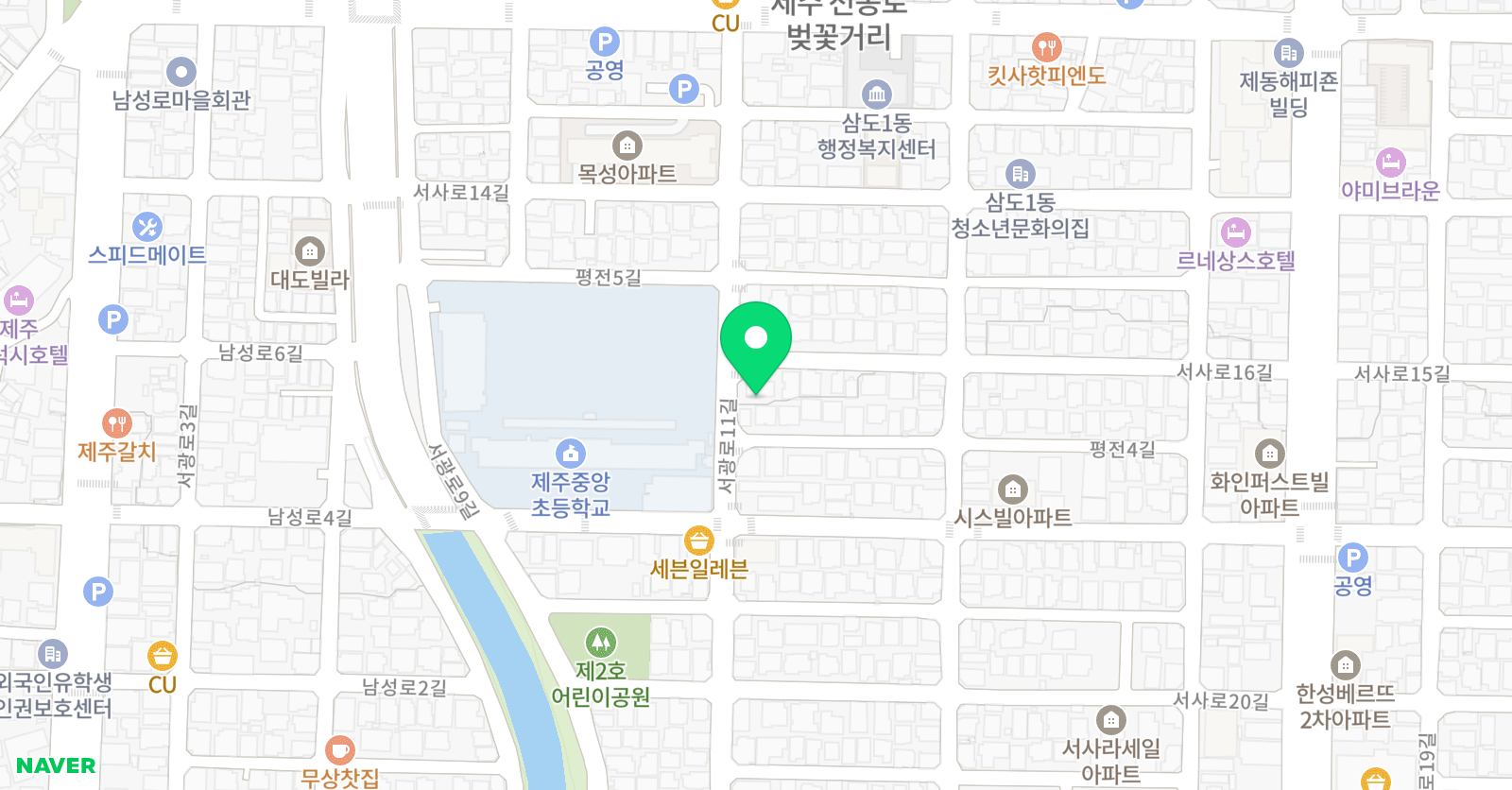 비상잉글리시아이 중앙캠퍼스 위치
