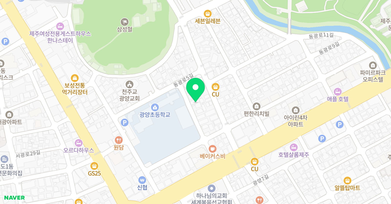 푸르넷 송승희 공부방 위치