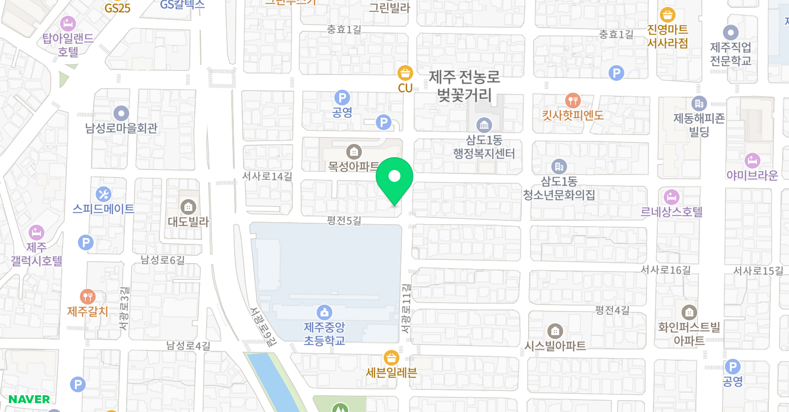 엘리쌤 영수전문학원 위치