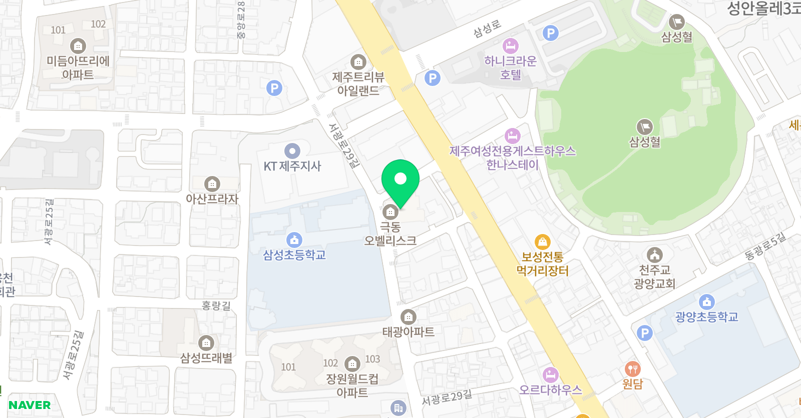 박선희 수학영어학원 위치