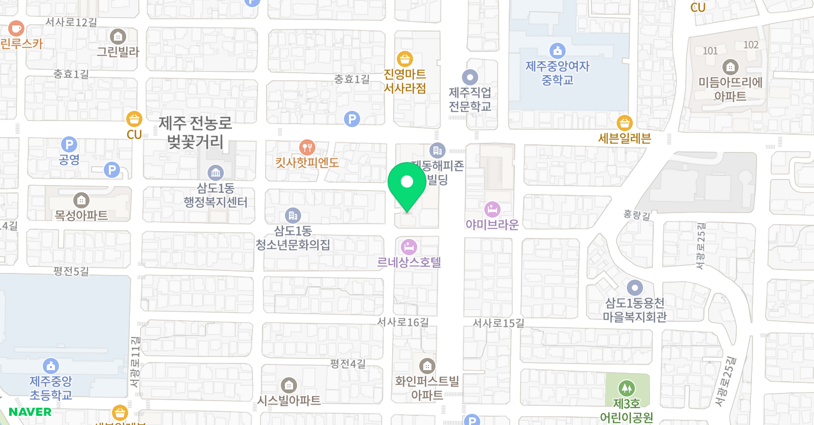 합기도 서사로 창민관 위치