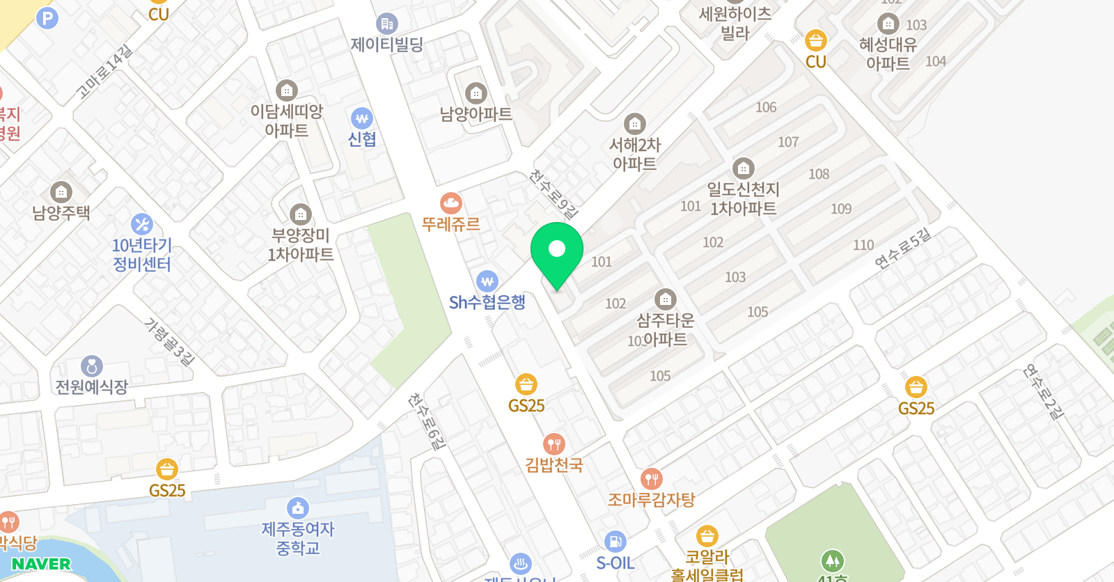 와이 수학교습소 위치