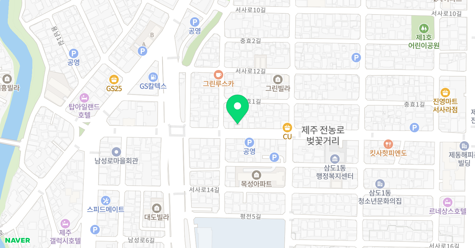 한라 웅변학원 위치