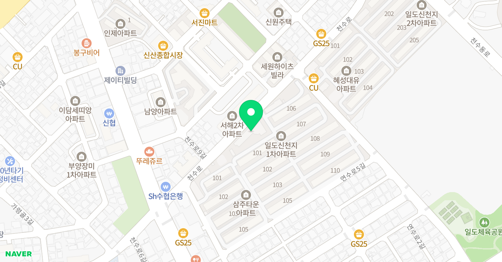 KTI 태권도 제주1관 위치