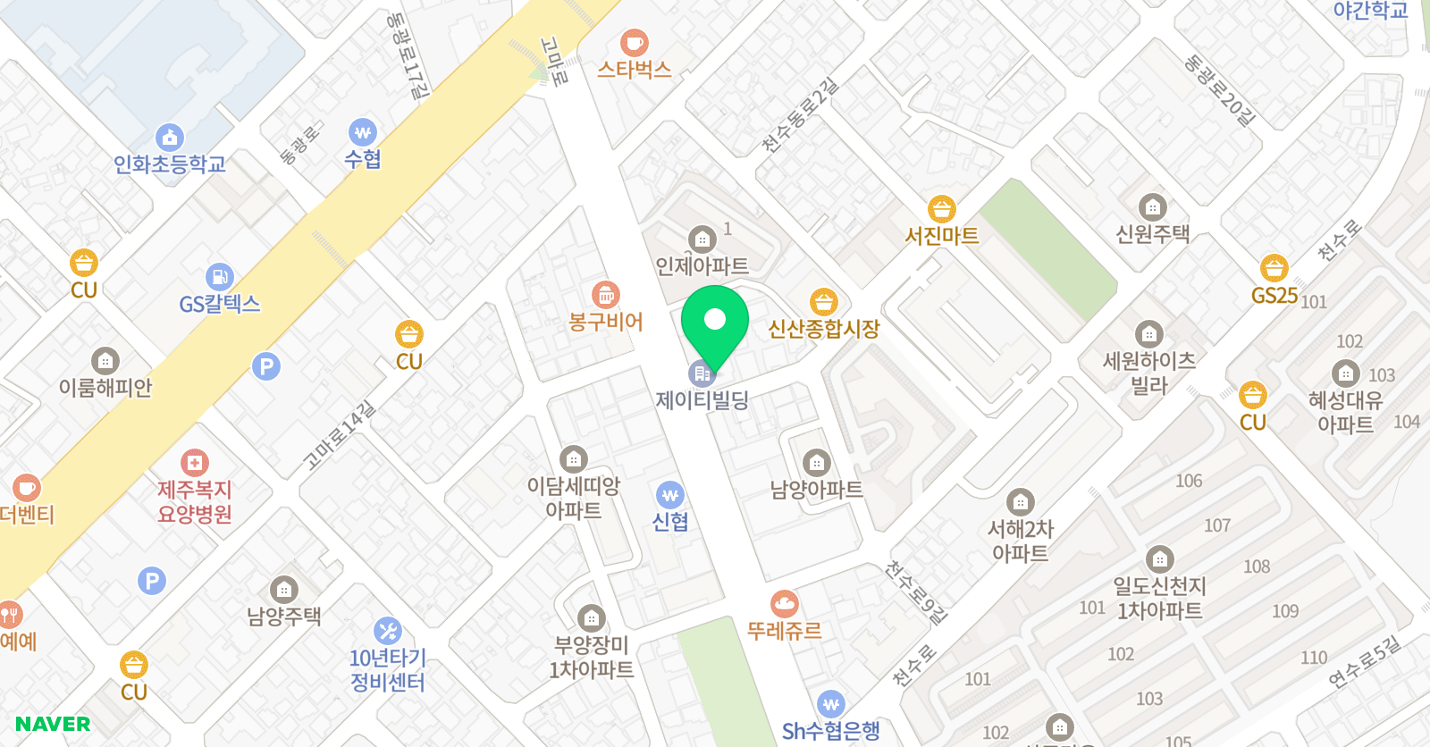 와이즈만 영재교육 제주센터 위치