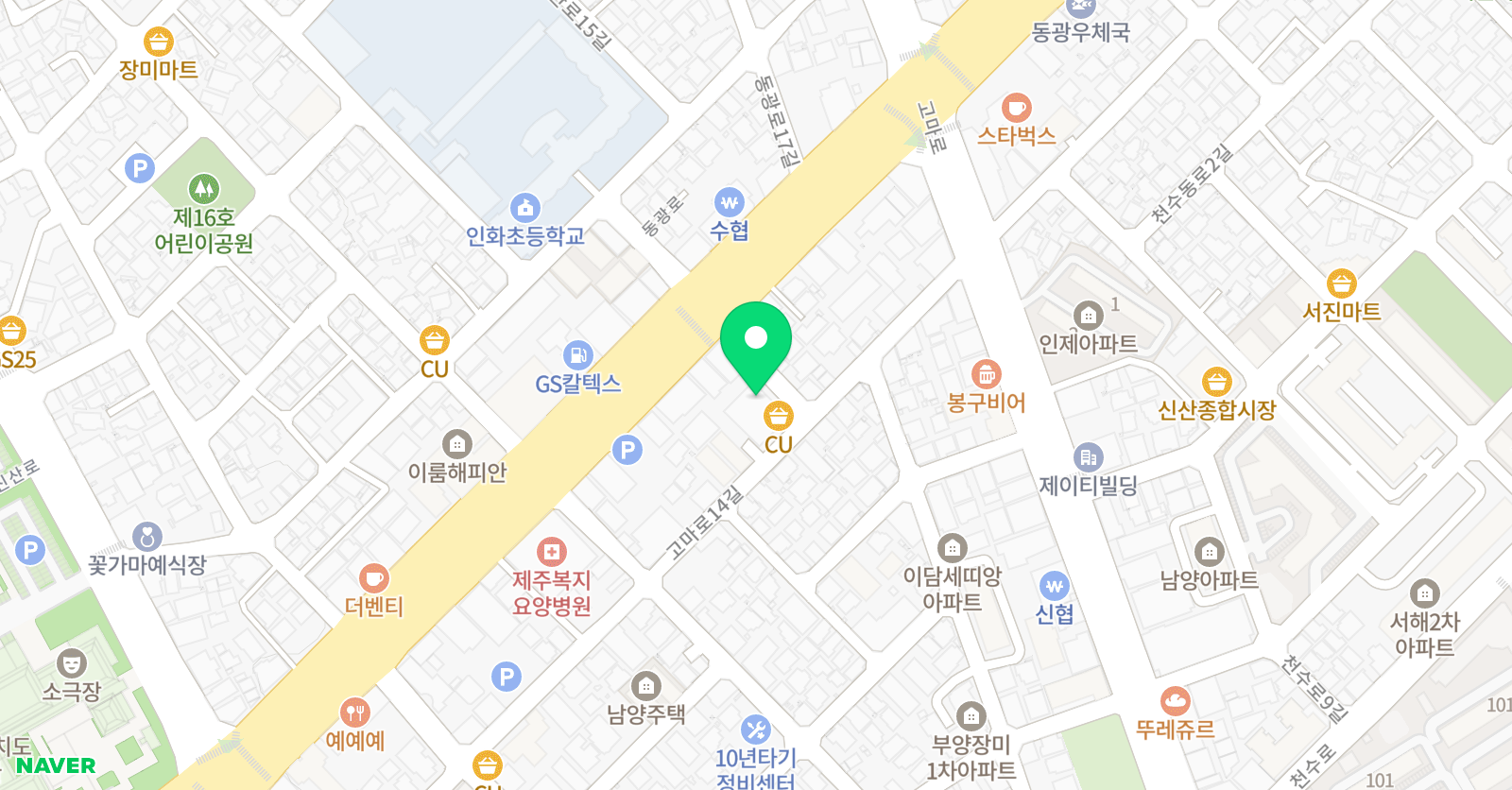 바로크 음악학원 위치