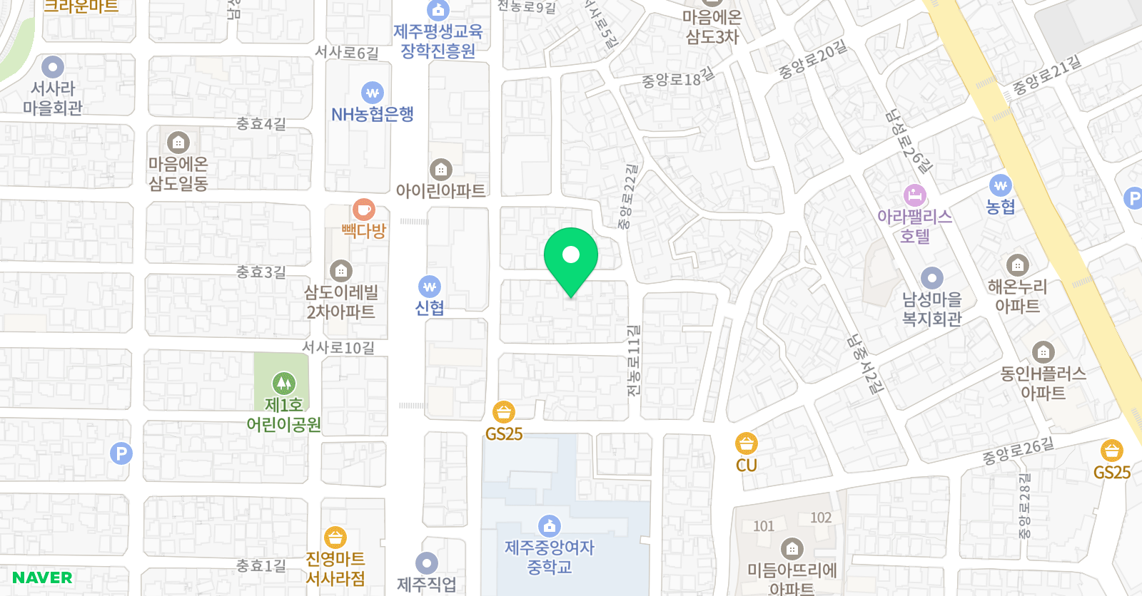 리앤리 학원 위치
