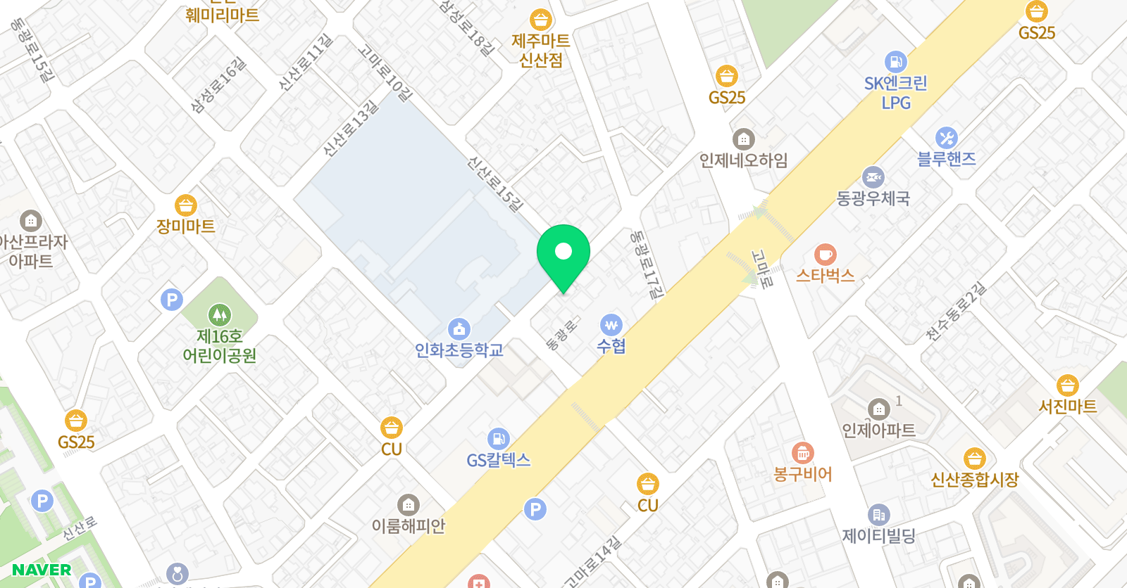 숲속 피아노교습소 위치