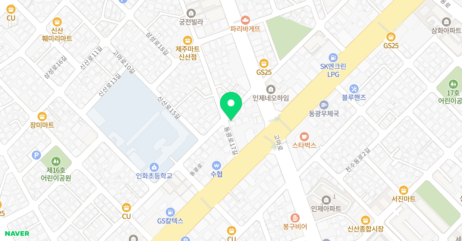 토리 보습학원 위치