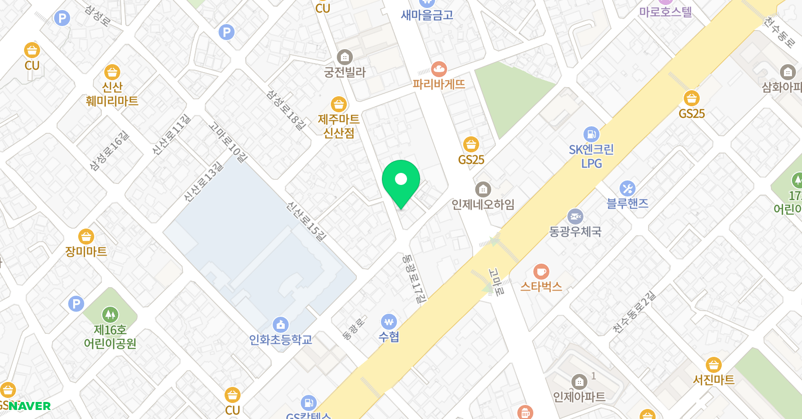 더함 미술 제주점 위치