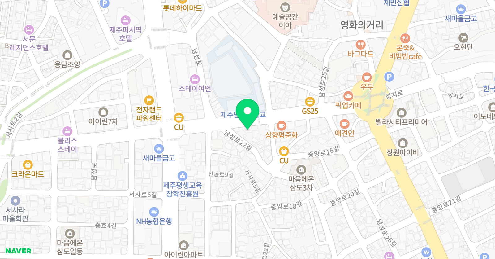 앙상블 음악하우스 교습소 위치