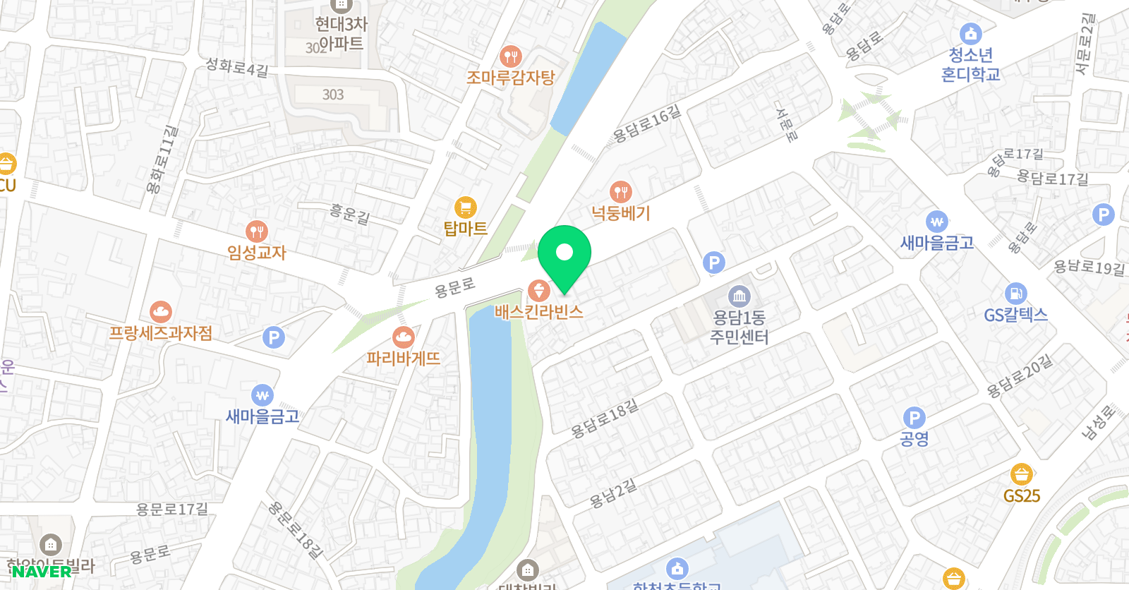 제주 태웅 멀티스포츠짐 위치
