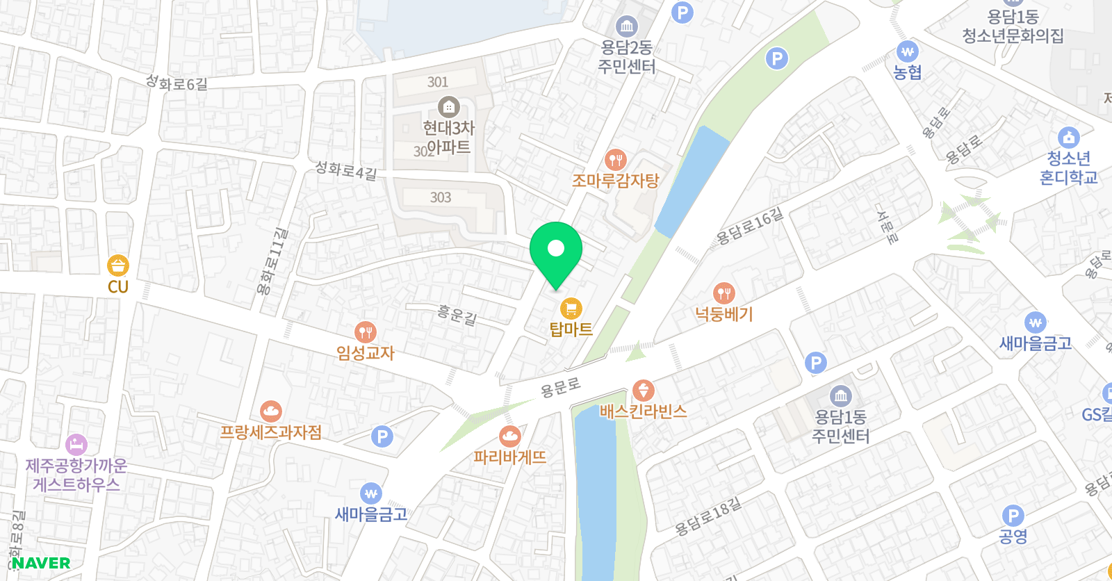 경원 영어수학전문학원 위치