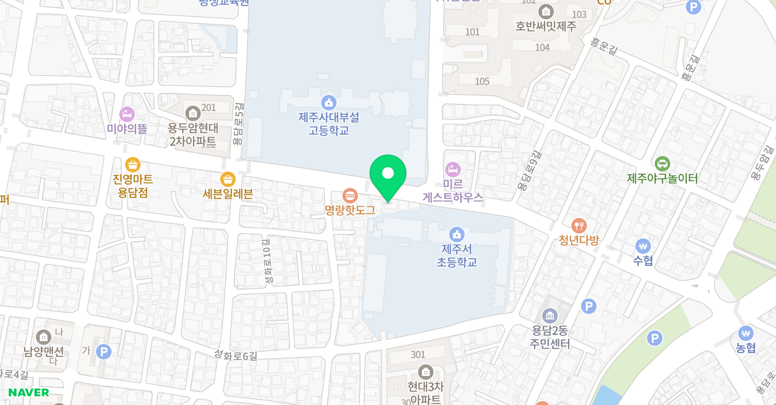 우리 태권도 위치