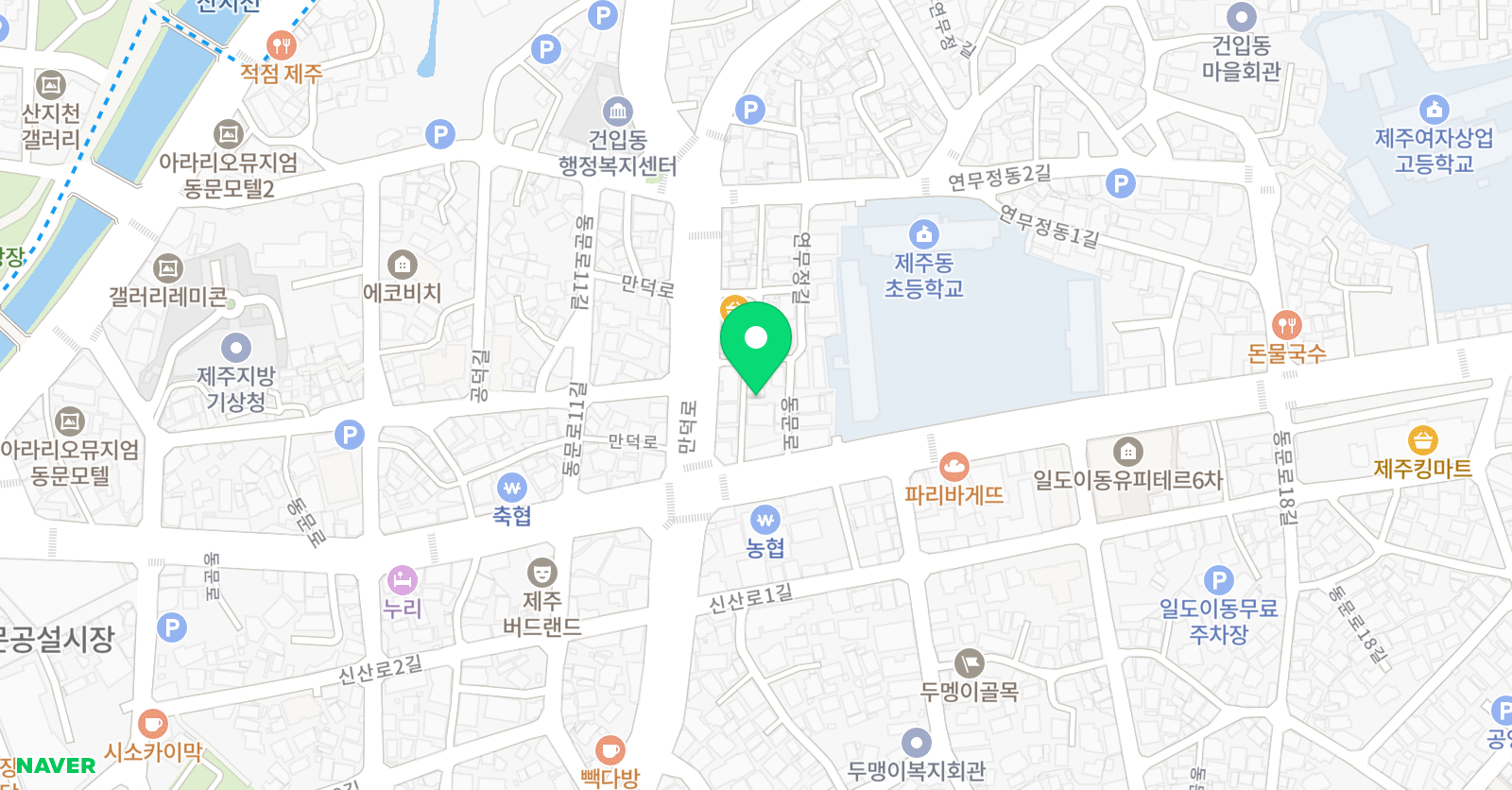 푸르넷 공부방 동초박지숙 공부방 위치