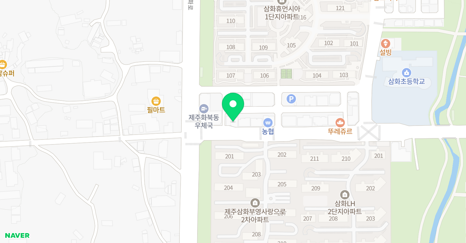 티엠 수학학원 위치
