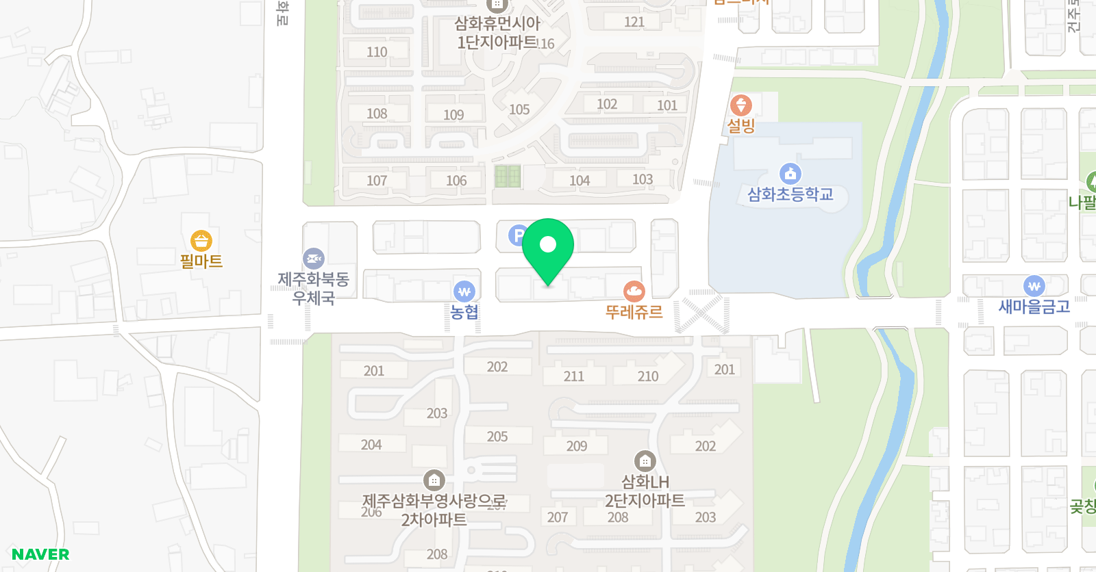 시매쓰 삼화학원 위치