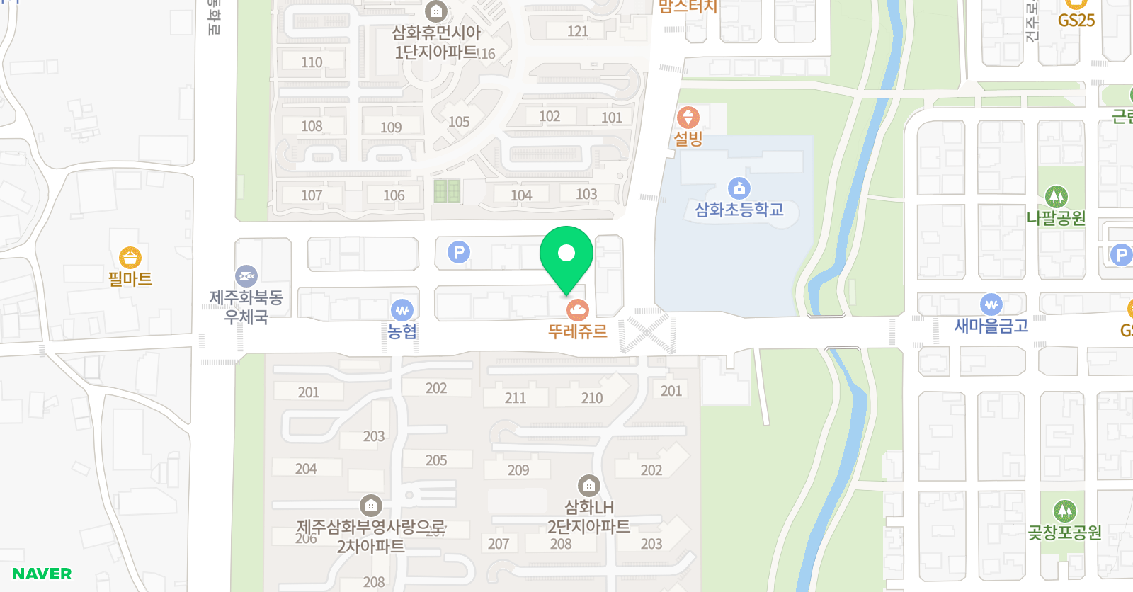 NBJ 줄넘기클럽 위치