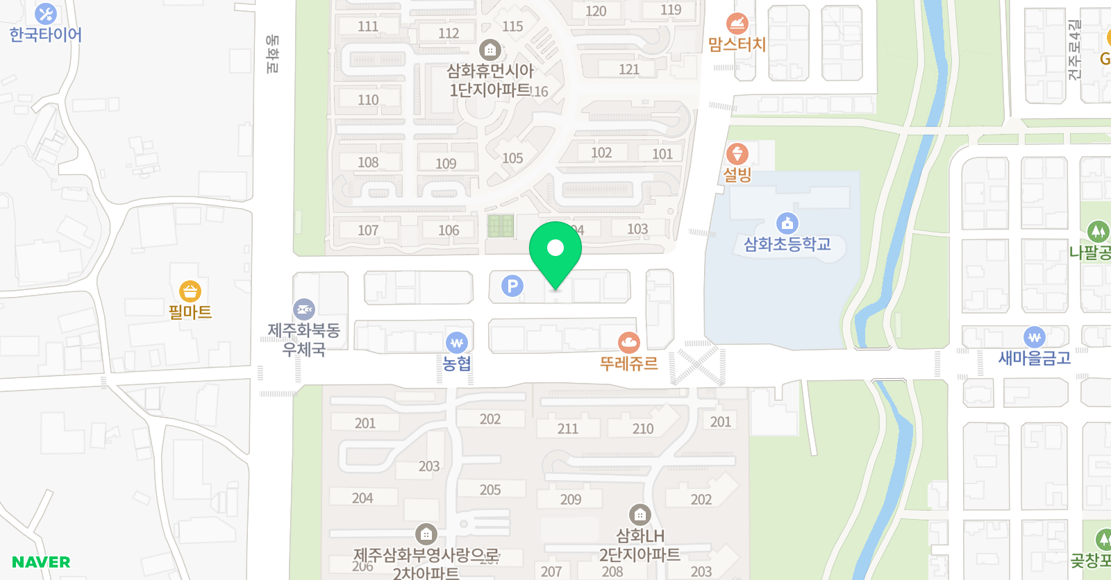 쎈 수학영어 수학 학원 위치