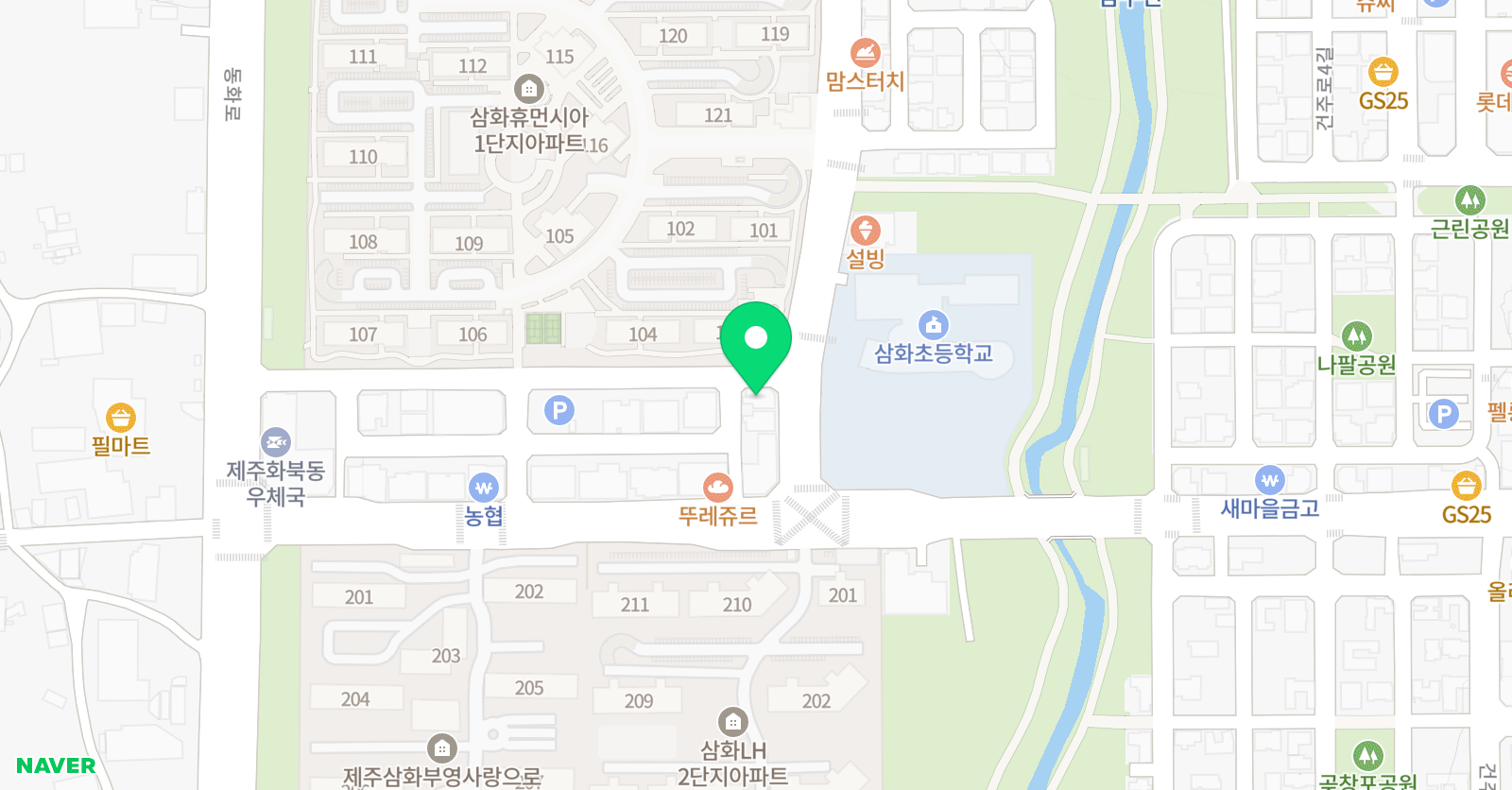 경희뮤직스쿨 음악학원 위치