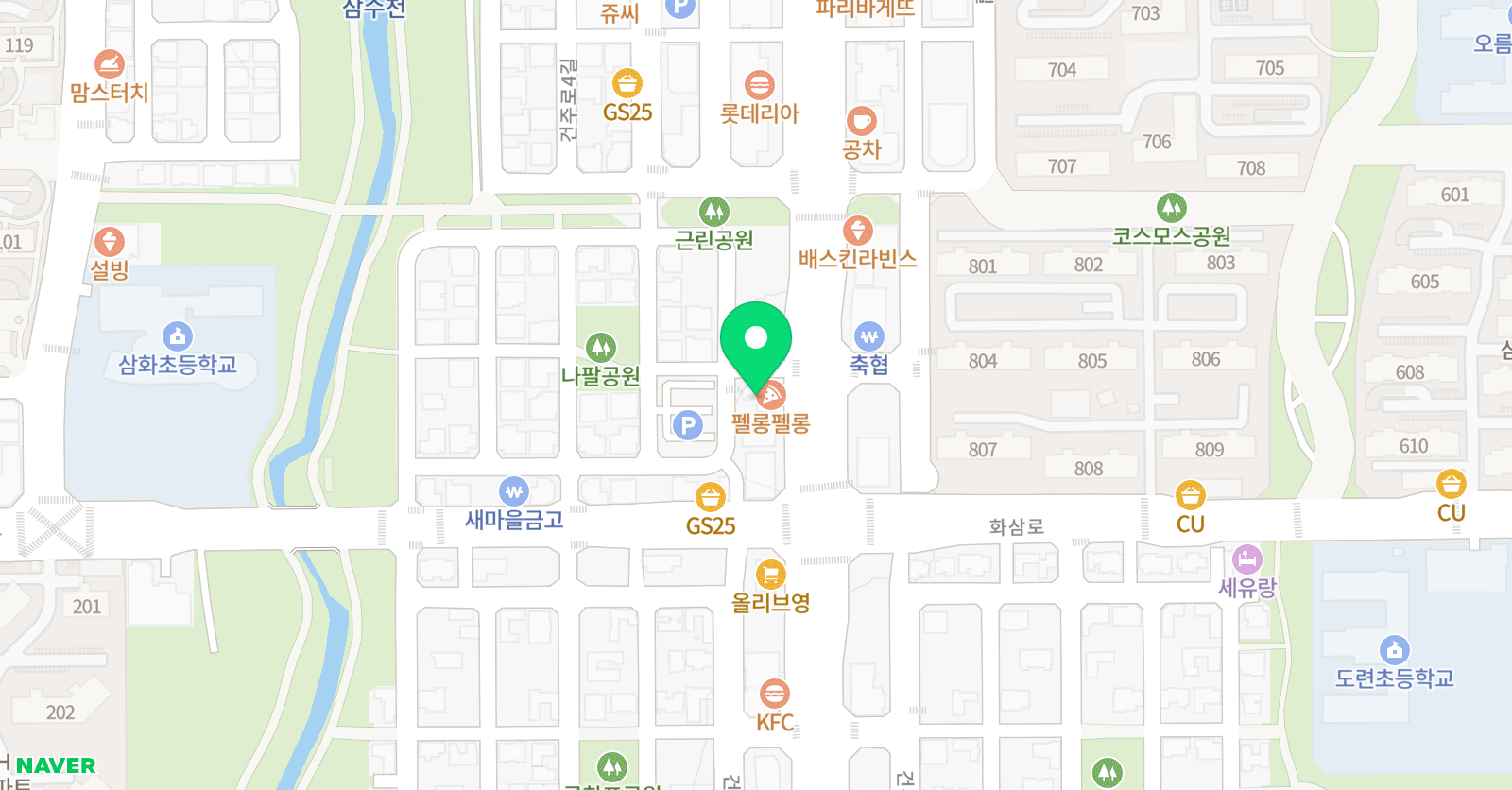 인에이블 학원 위치