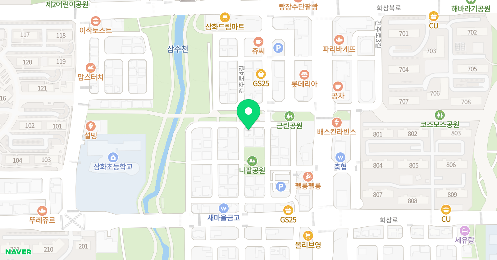 수학하는아이들 위치
