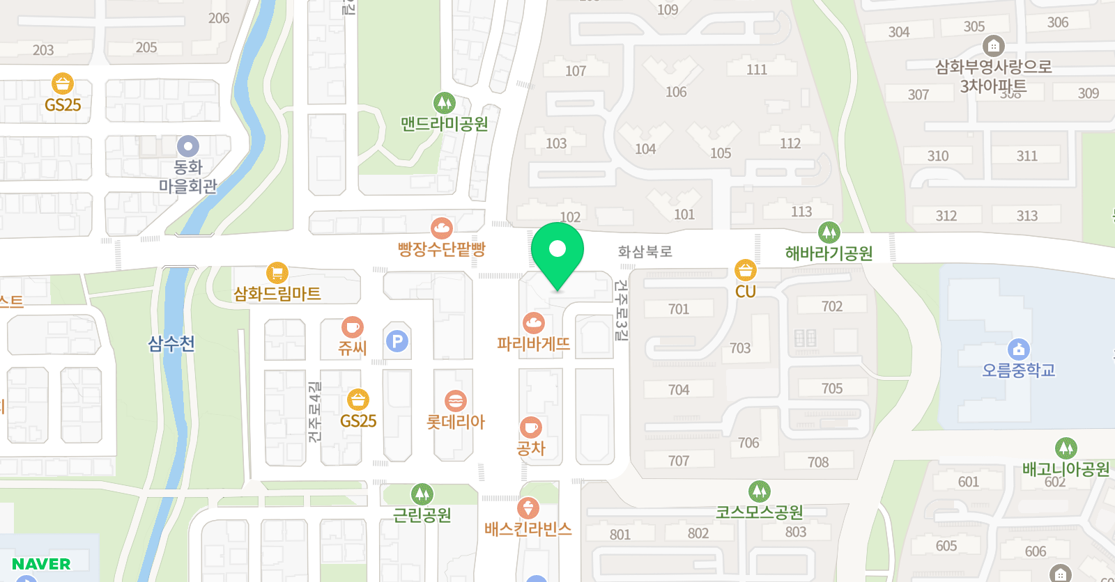 서울위드미 수학학원 위치