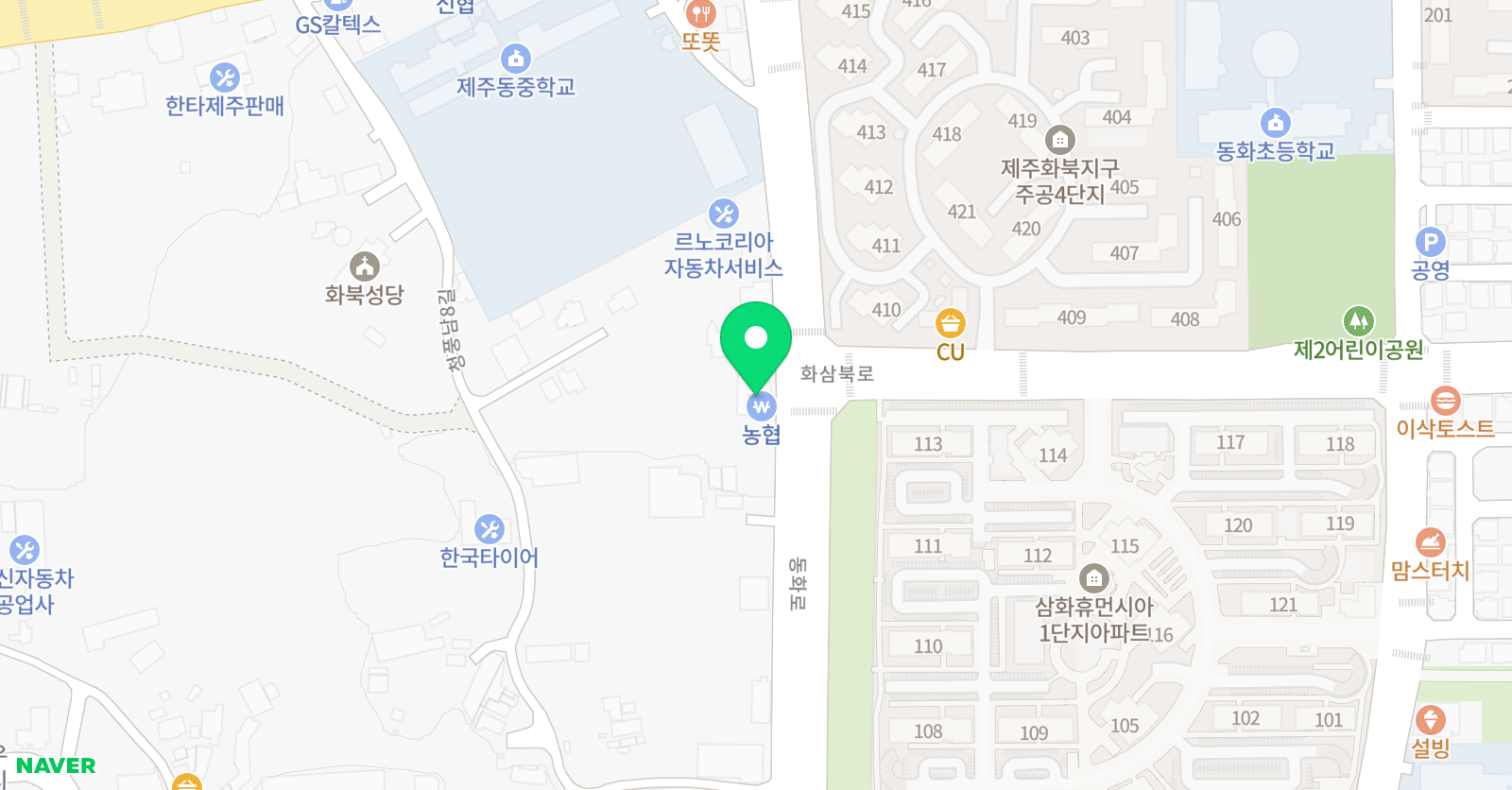 제주디바샵 댄스학원 위치