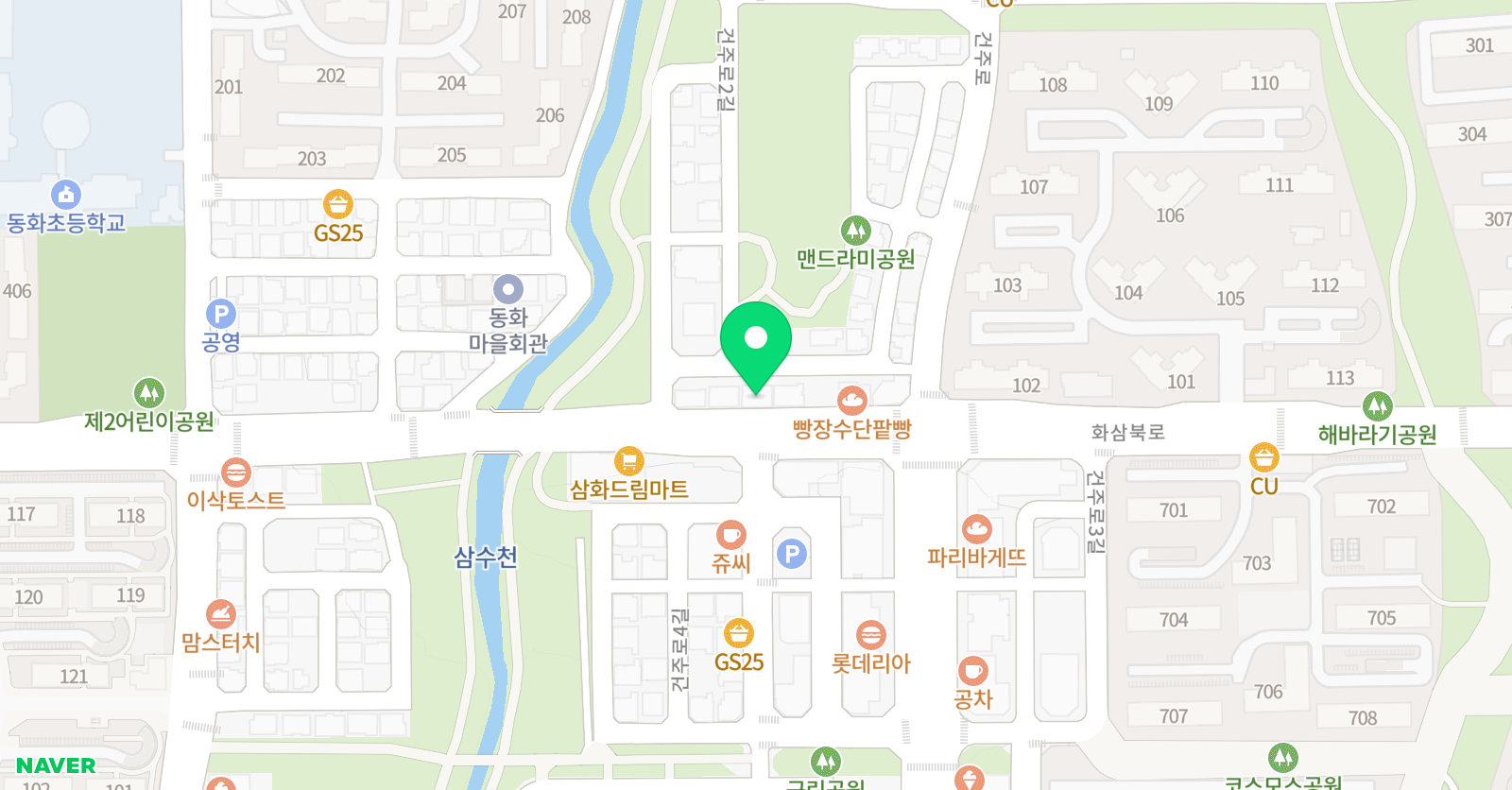 유니드영어학원 위치