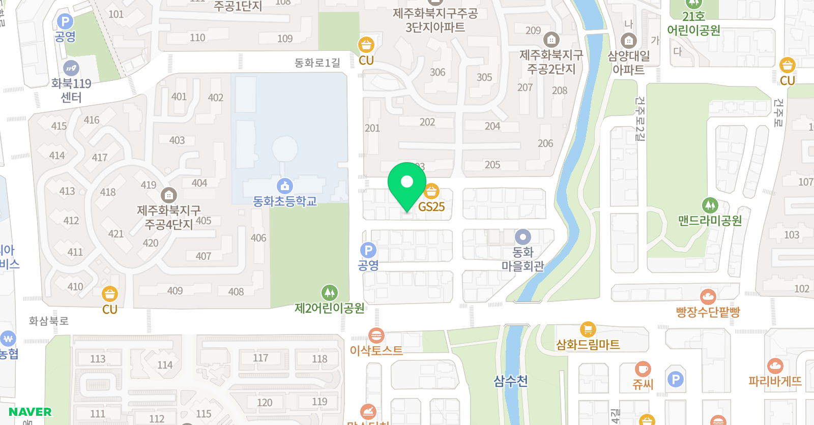 라이트영어교습소 위치