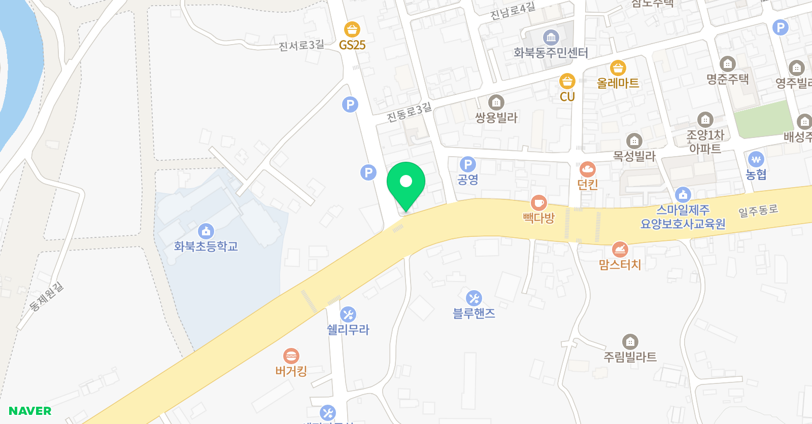 열린 태권도 체육관 위치