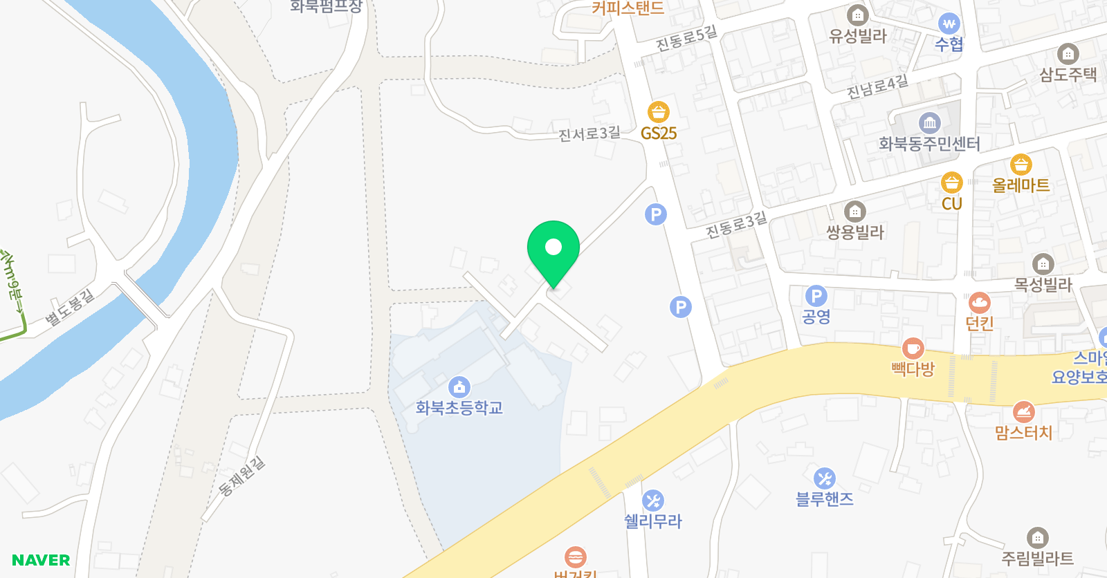 프렌드 음악학원 위치